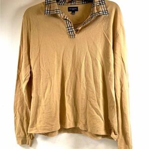 Burberry Long Sleeve Polo Golf Shirt